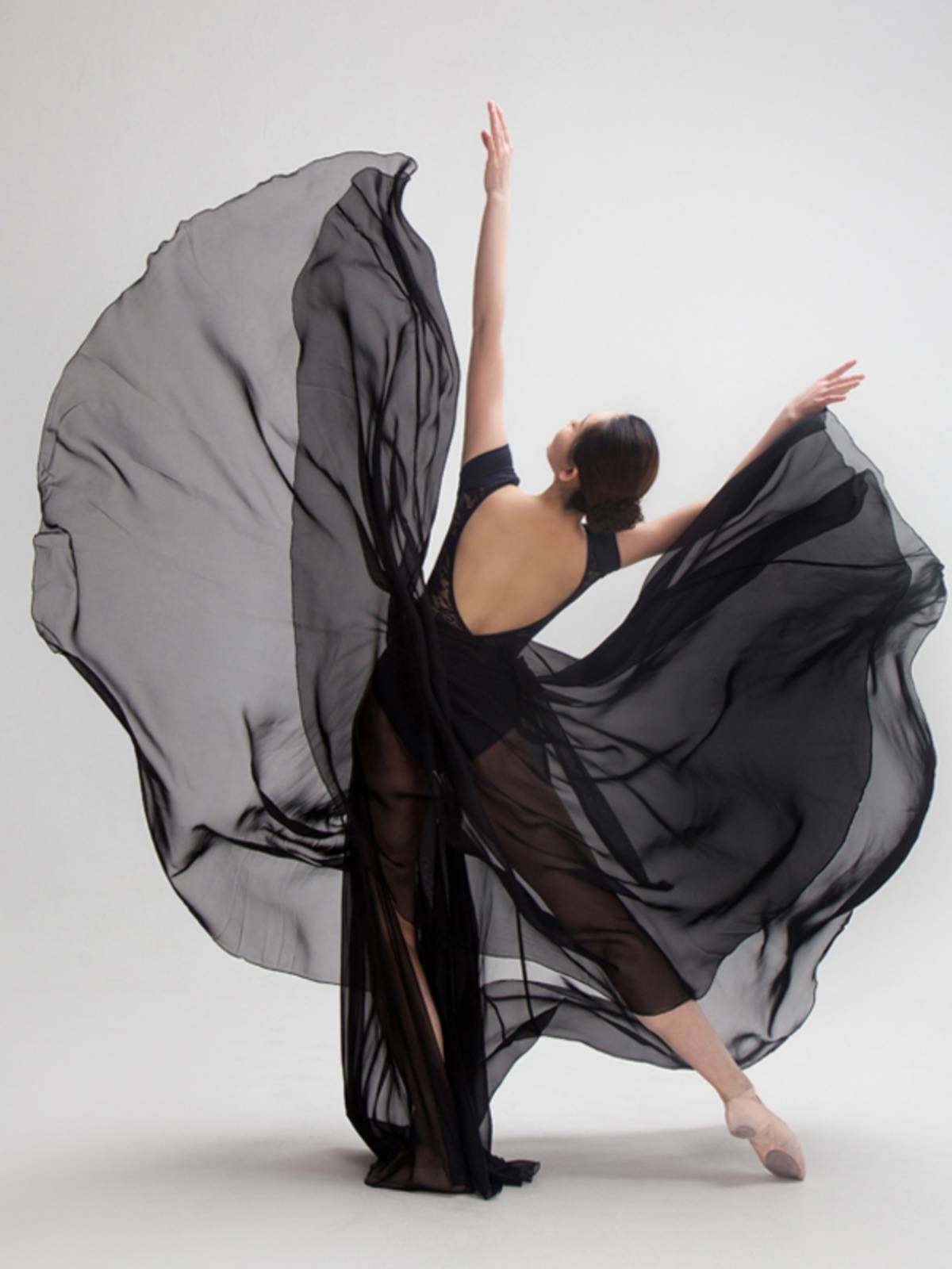 Classical dance clothing female elegant Xinjiang dance performance clothes half -bodies big skirt modern practice clothes
