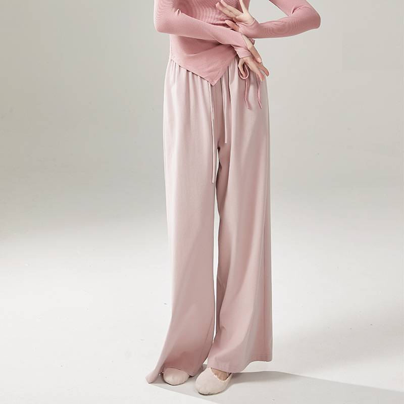 Modern dance straight -legged pants, men and women, the same cotton classical dance pants dance daily practice clothes performance clothing