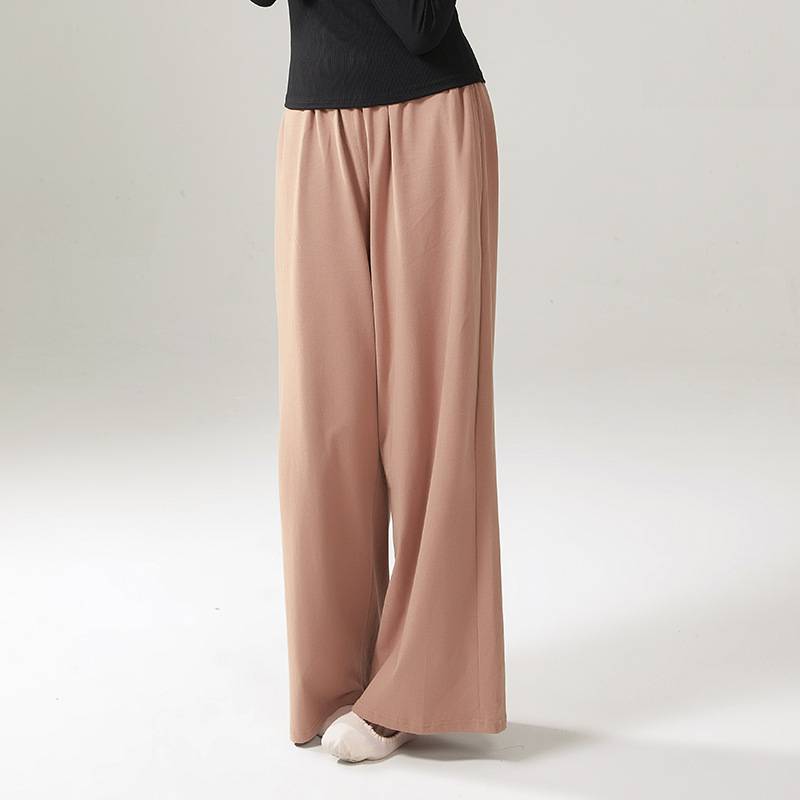 Modern dance straight -legged pants, men and women, the same cotton classical dance pants dance daily practice clothes performance clothing