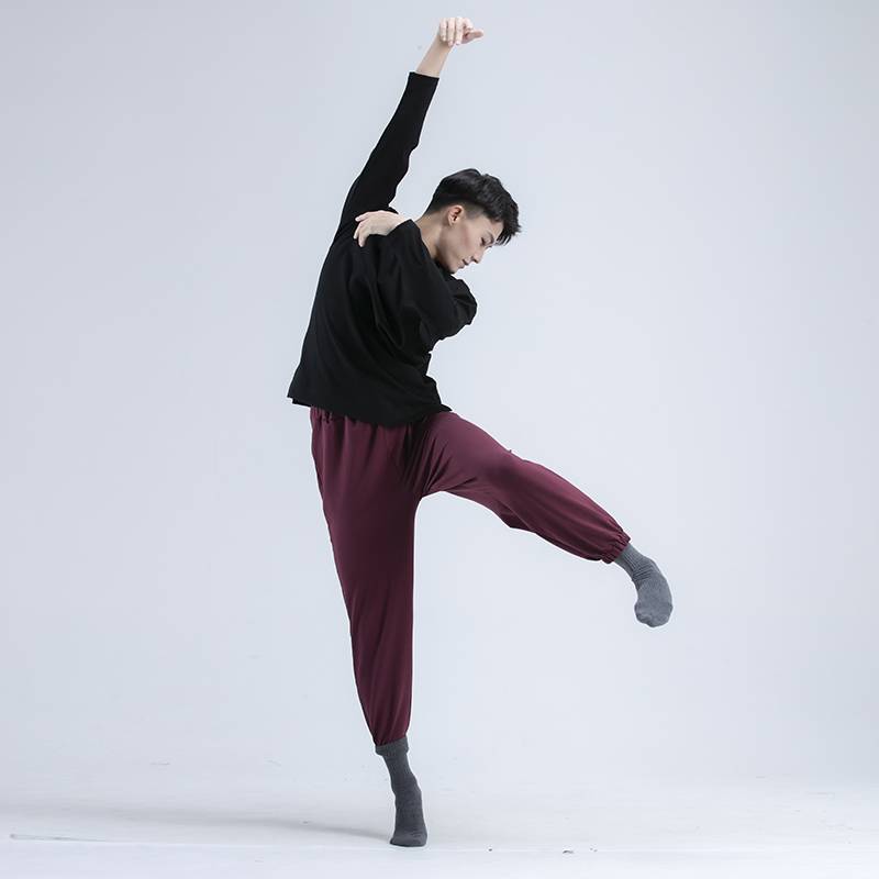 Modern dance pants contemporary practice pants classical lantern pants Mongolian foot pants casual slim pants sports pants