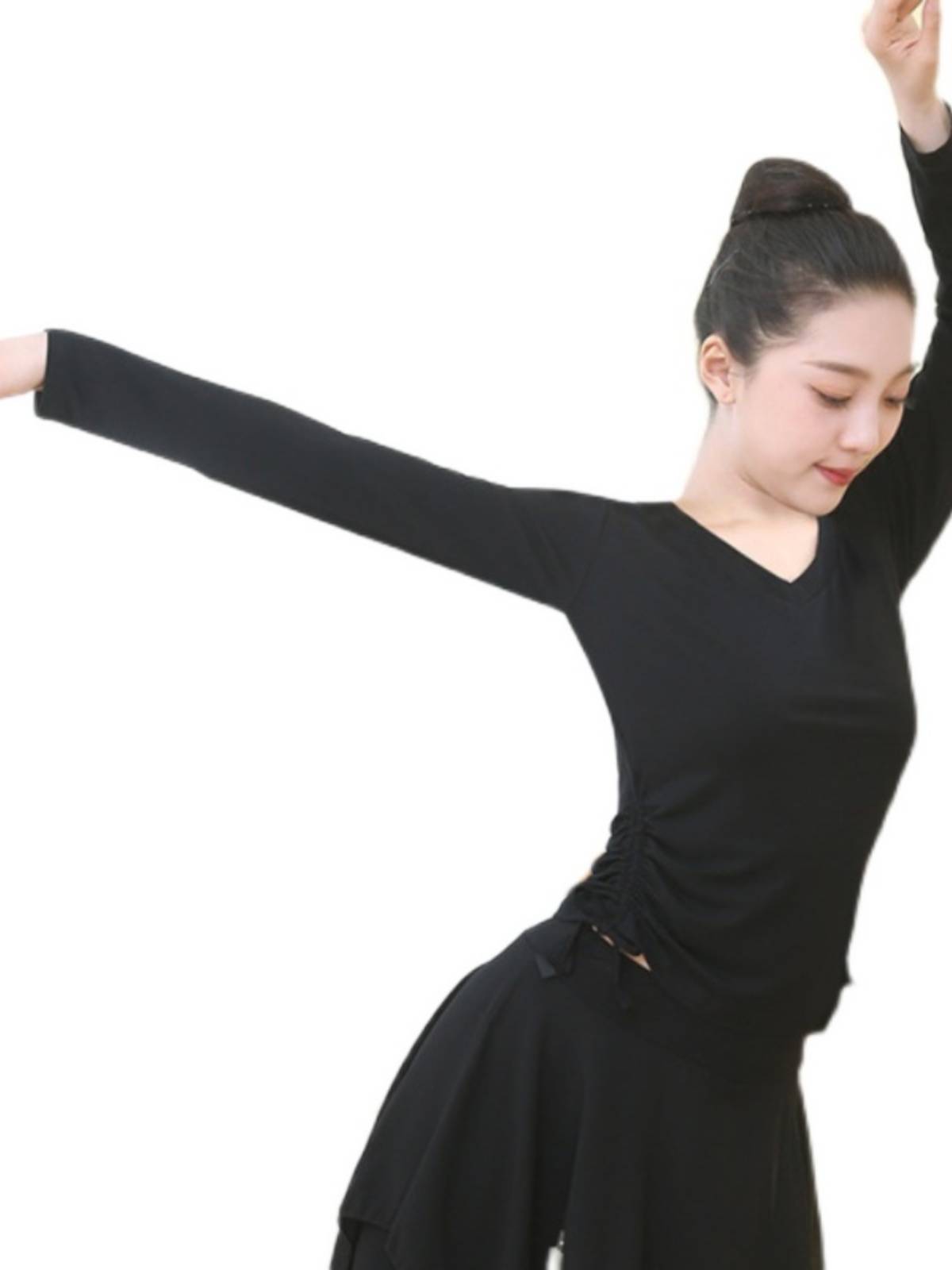 Dance practice clothing Modern dance -shaped training Chinese classical dancing Modal top dance practice dress