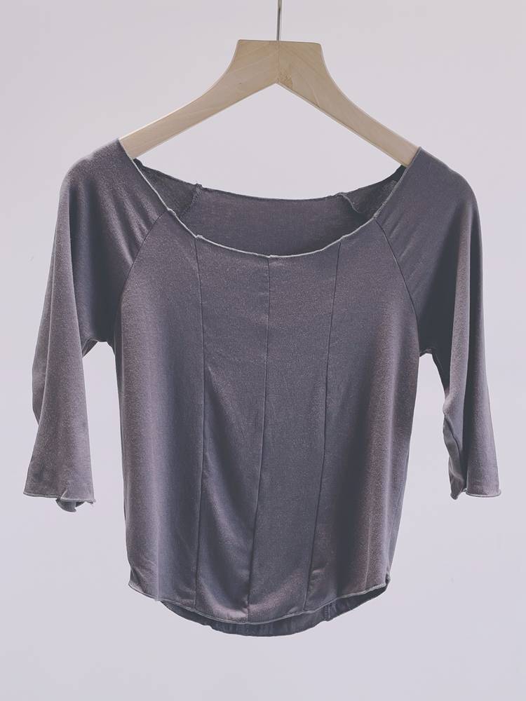 Slim -body round neck dance service short -sleeved summer Chinese dance classical dance modern dance exercise body training service base training service yoga uniform