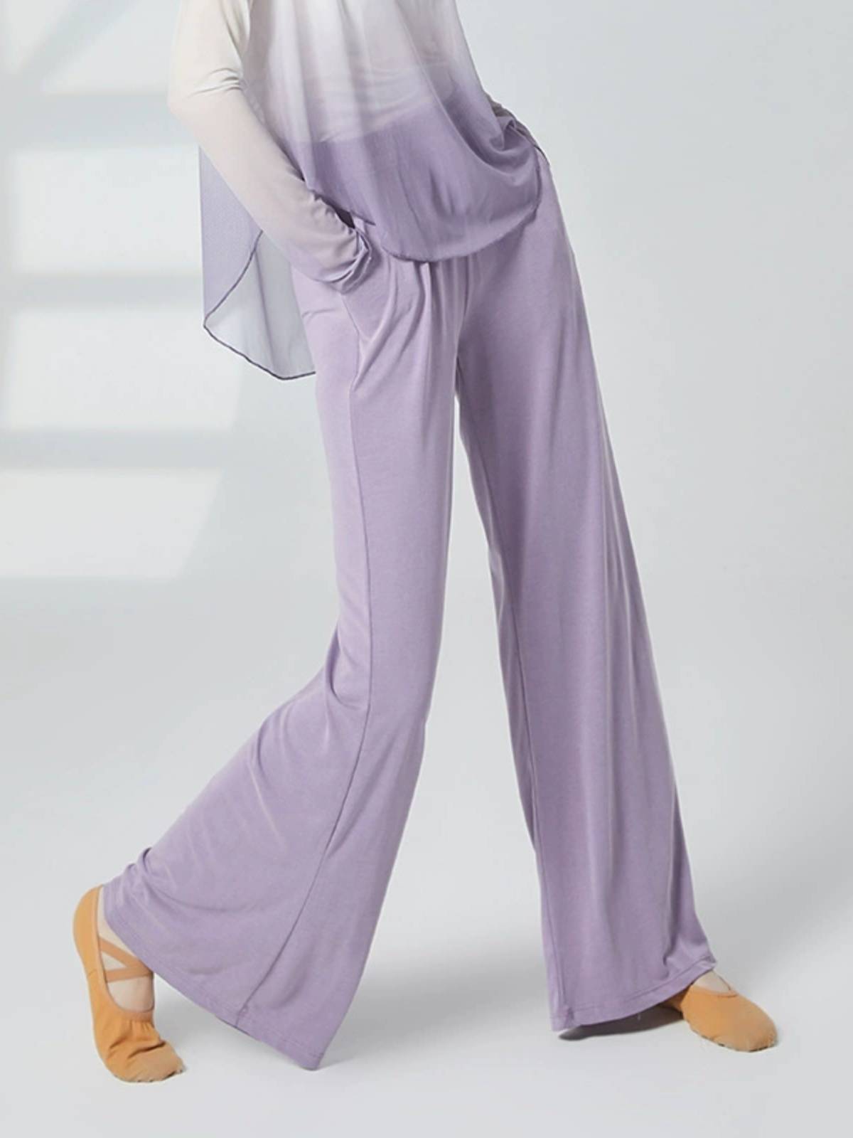 Modern dance wide -leg pants classical dance pants Chinese dance straight pants training clothing professional dance practice pants