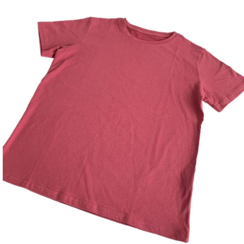 Cotton T -shirt Female Summer Short -sleeved Dance Top Rap -up Circles Modern Dance Practice Dance Dance Dance Training Clothing
