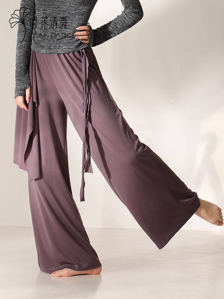 Ye Luo Qing Dance Classical Dance Loose Drifting Wide -leg Pants Modern Dance Practice Adult Performance Dance Training Dance Pants