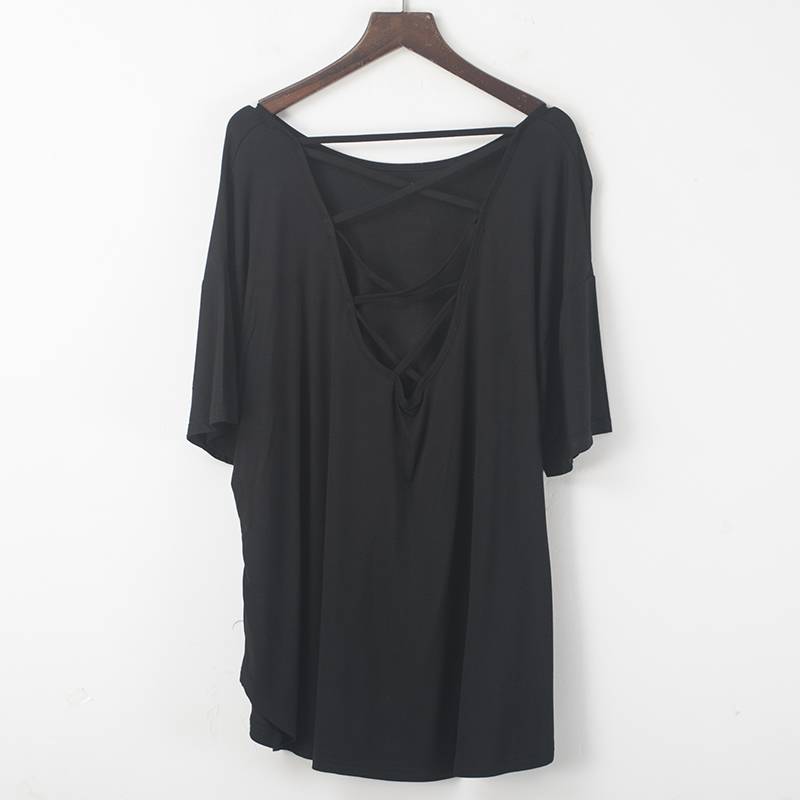 Sexy hollow and loose, large size elegant dance service modern dance exercise suit Latin jazz dance performance clothes yoga clothing