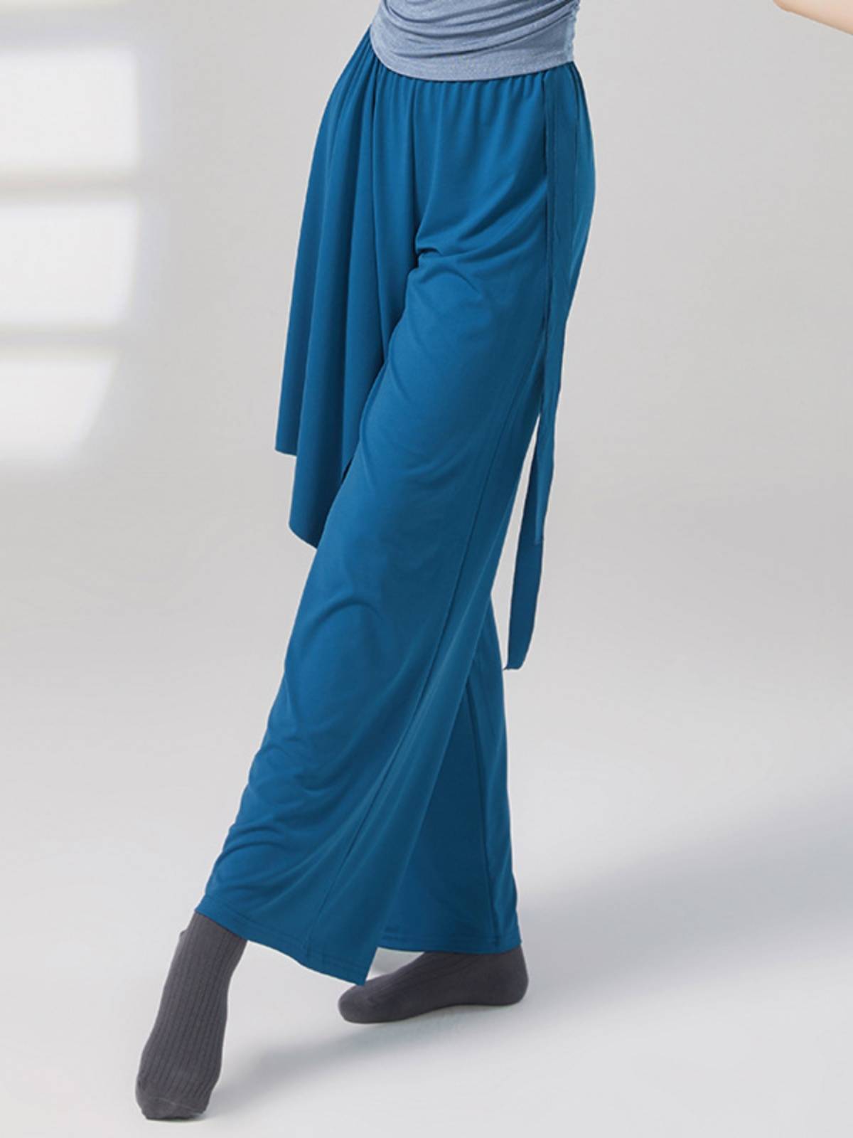 Classical dance exercise pants summer split wide -leg pants Modern Chinese dance clothing elegant dance pants female teacher