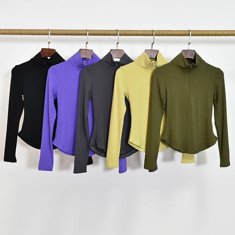 Slim dance service female stand -up collar K long -sleeved shape top classical modern dance Chinese dance exercise exercise sports fitness