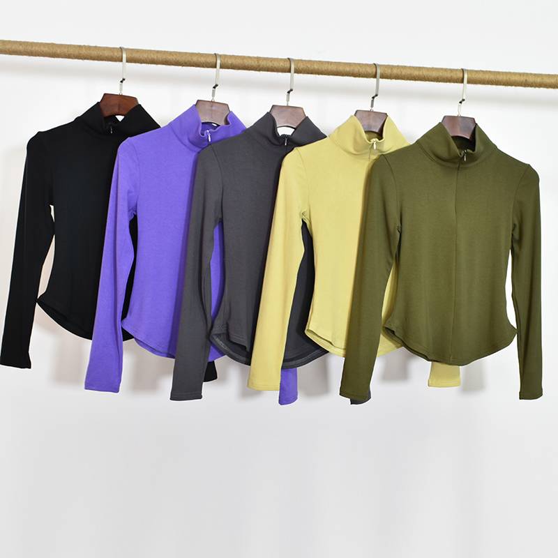 Slim dance service female stand -up collar K long -sleeved shape top classical modern dance Chinese dance exercise exercise sports fitness