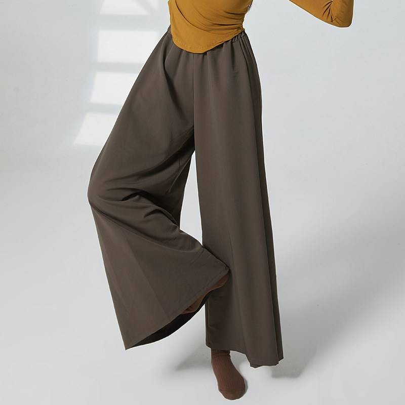 Modern dance pants children's loose version straight -legged wide -leg pants daily wear classical dance exercise dance dance pants trousers