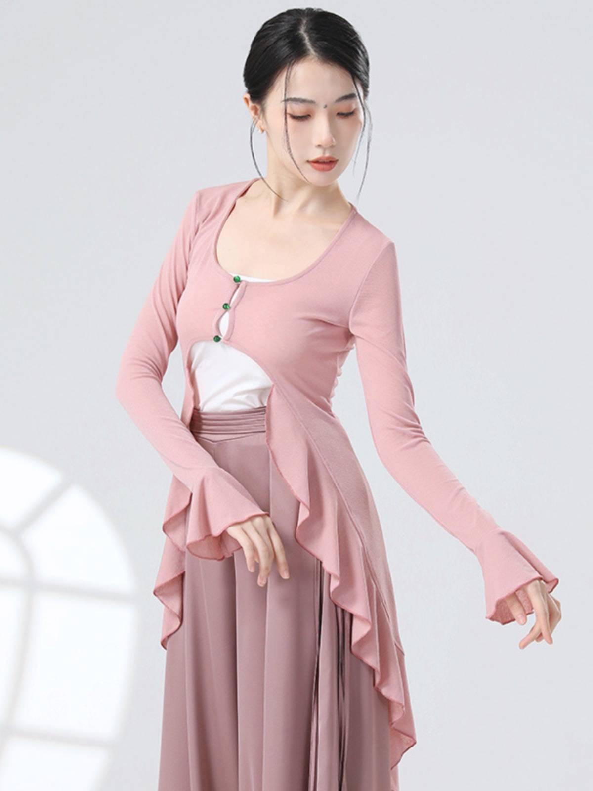 Modern Dance Practice Server 2024 New Temperament Design Sense Dance Server Performance Loose Training Sports Series