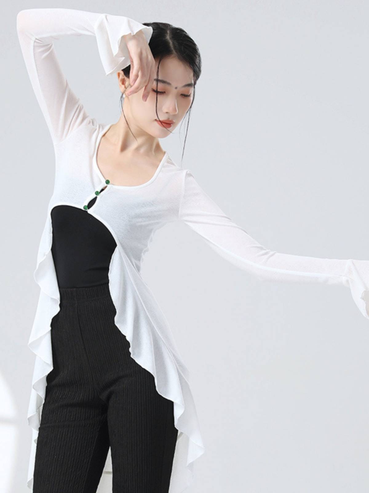 Modern Dance Practice Server 2024 New Temperament Design Sense Dance Server Performance Loose Training Sports Series