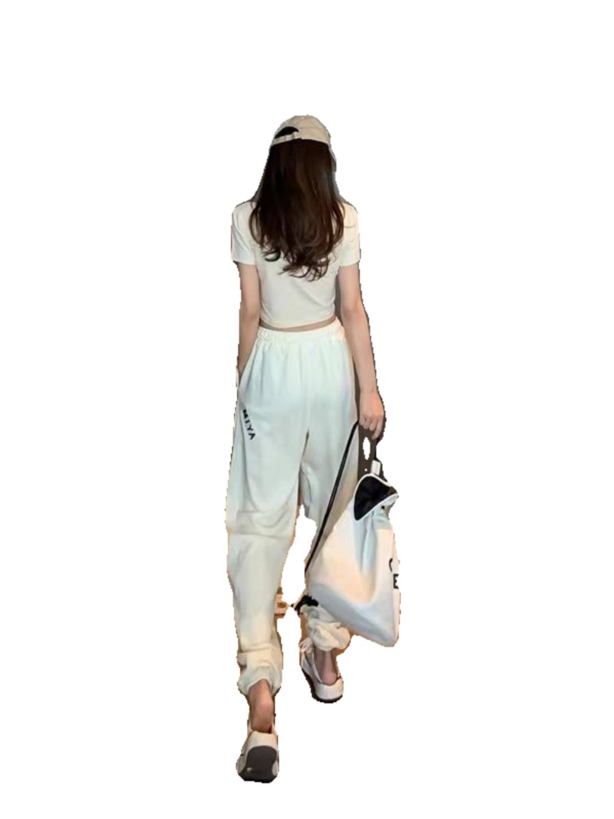 Jazz dance clothing female adult fashionable foreign style hip -hop modern dance frying street fashion sports set summer tide clothing cool
