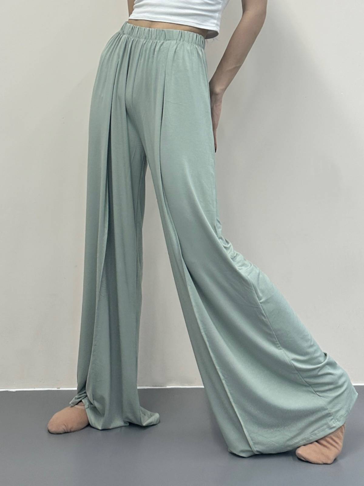 Four Seasons Pants Chinese Dance Practice Services Female Dance Pants Classical Dance Pants Wide -leg Pants Modern Dance Pants