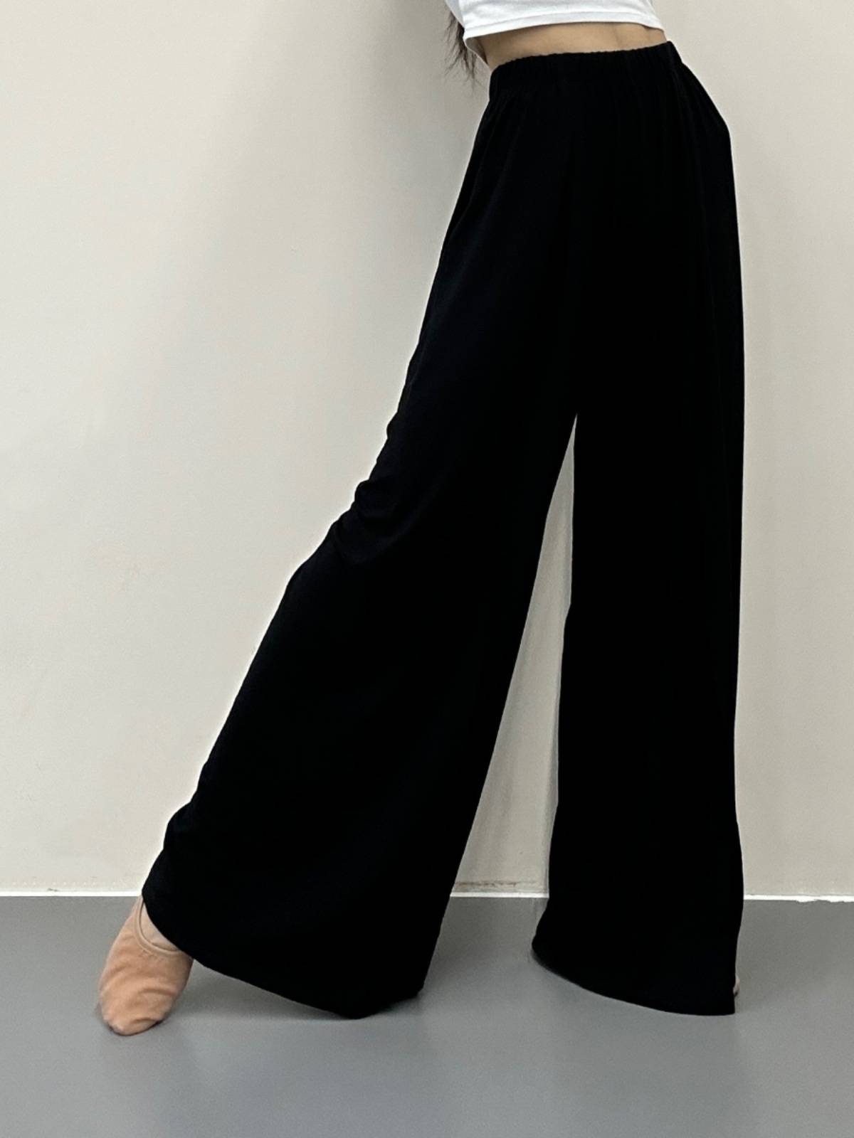 Four Seasons Pants Chinese Dance Practice Services Female Dance Pants Classical Dance Pants Wide -leg Pants Modern Dance Pants