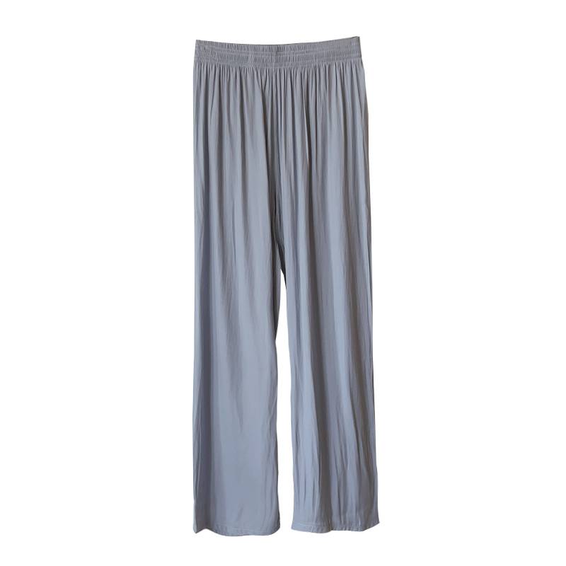 Modern dance ice silk dance pants female summer loose and thin leg pants elegant body straight pants classical dance exercise pants