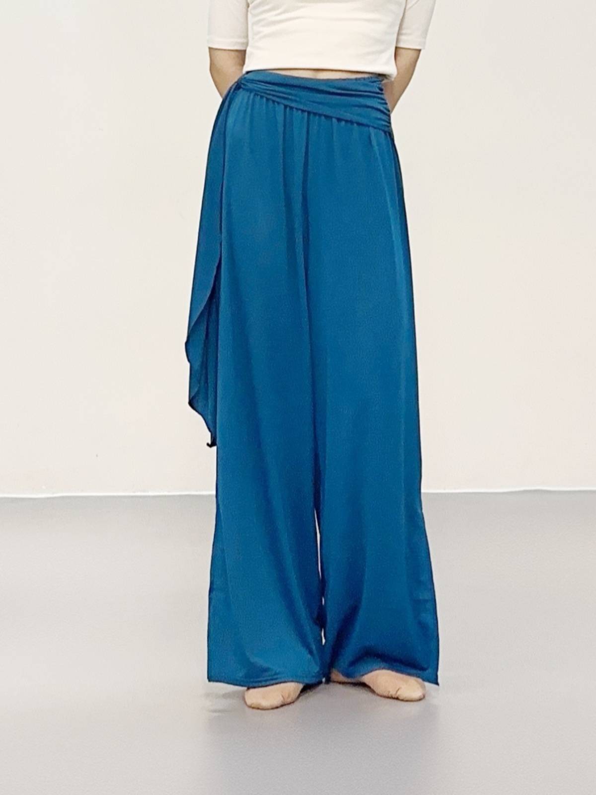 Modern dance pants loose straight -legged pants female Chinese classical dance national practice service