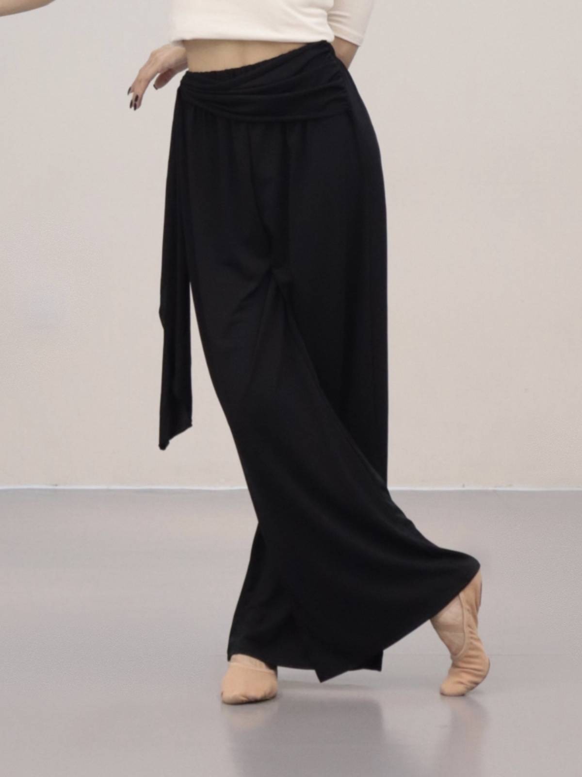 Modern dance pants loose straight -legged pants female Chinese classical dance national practice service