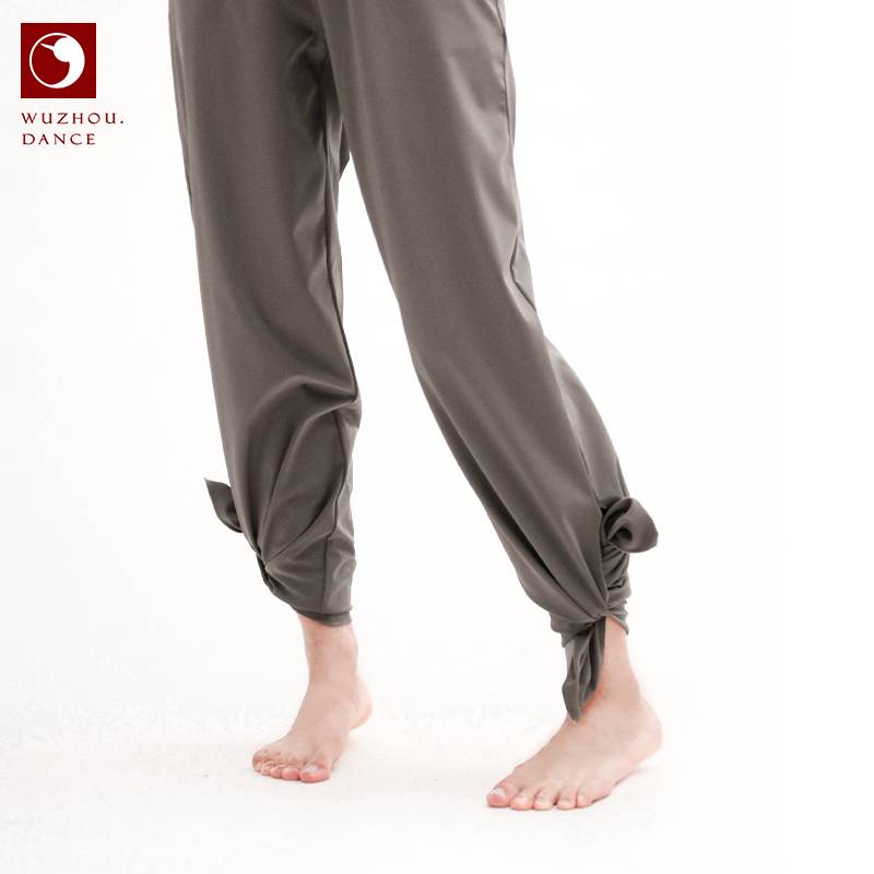 Dancezhou Dantas Modern Dance high -waist split pants practice pants dangling ballet classic dance teacher training pants