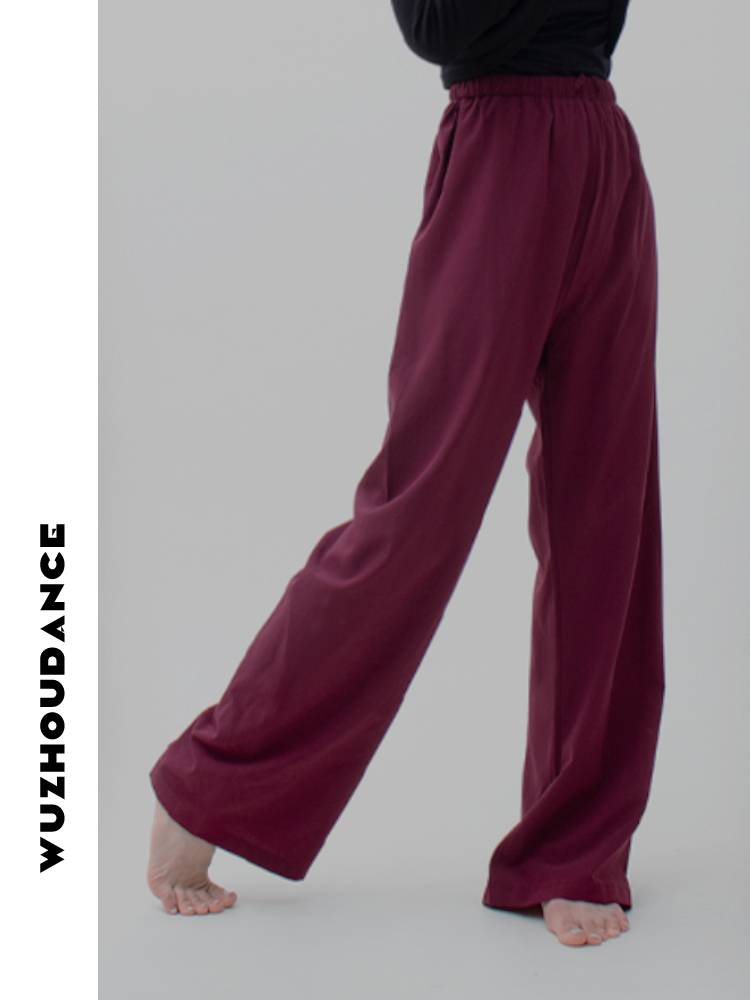 Dancezhou Danz's new modern dance exercise dance dance pants dangling feel warm -up dance dance ballet pants adult girl