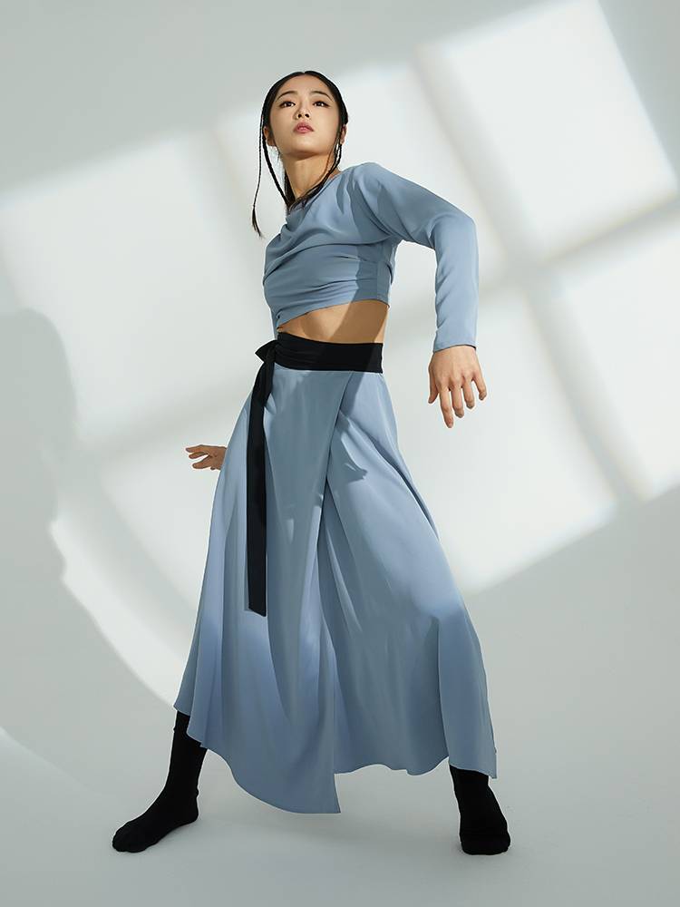 S86 Modern Dance Classical Dance Server Funny Female Women's Skirt Performance Server Dance Dance New High waist