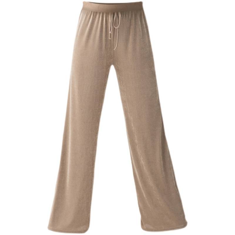 Dance pants Summer thin loose female straight cricket classical dance shape reflects dance dance thin U -leg pants ice silk practice