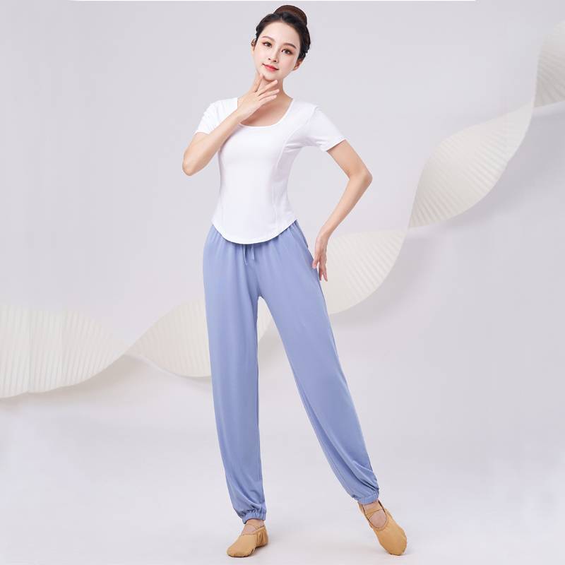 Spot dance pants C female practice wide -legging Modal Top Dress Test Dance Services Chinese Classical Modern Dance Form