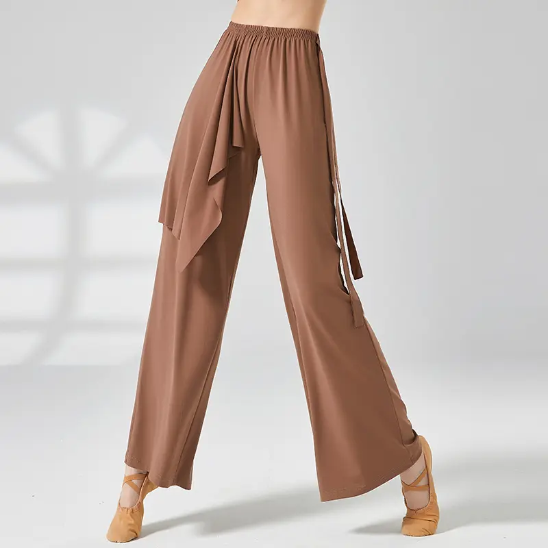 Queen Pants Classical Dance Loose Drifting Wide -leg Pants Modern Dance Practice Adult Performance Dance Dance Pants