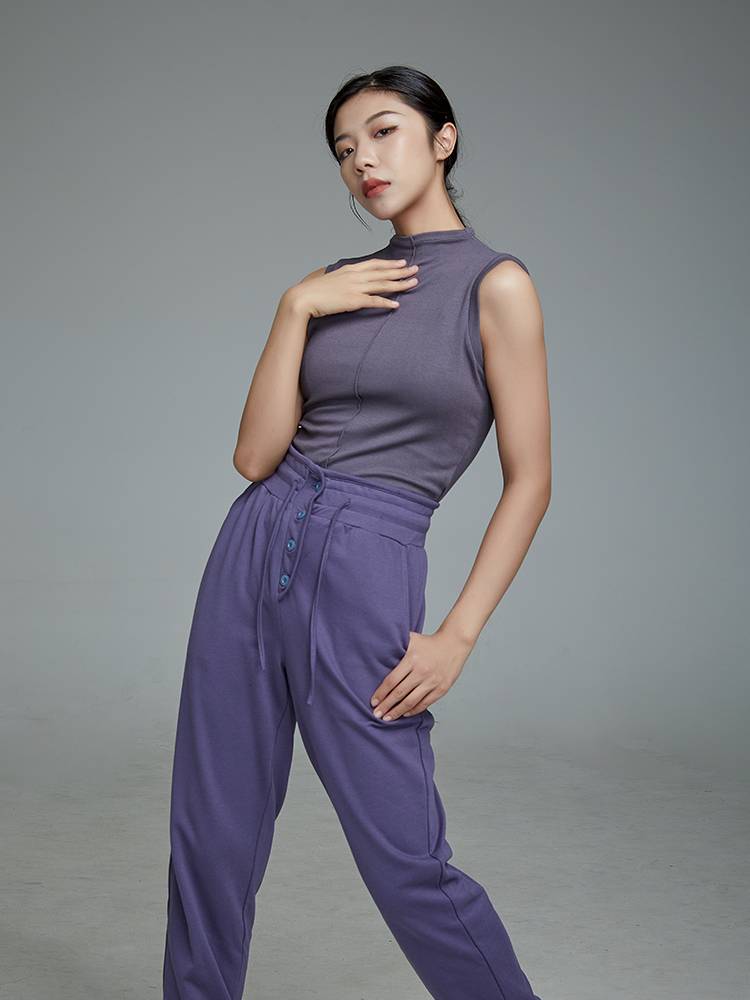 Gorgeous Solo Show Modern Dance Sports Services Half -neckpot Bone Bone Strait Classical Dance Practice Training Dance Server