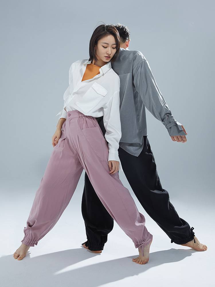 S37 Modern Dance Practice Dance Pants Original Yoga Loose Simple Performance Services Men and Women's Same Big size Advanced