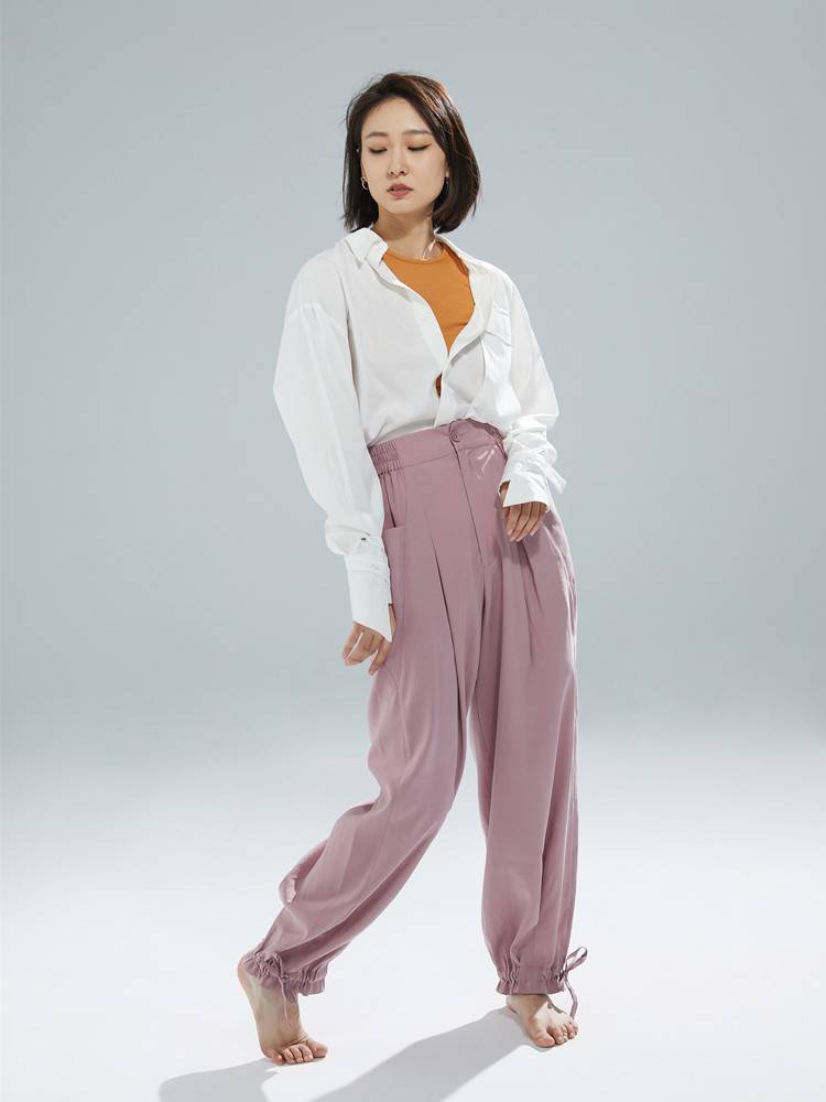 S37 Modern Dance Practice Dance Pants Original Yoga Loose Simple Performance Services Men and Women's Same Big size Advanced