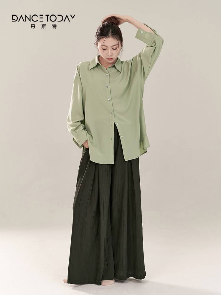 Dancetoday Classical Dance Practical Pants Species Grade Graduate Modern Chinese Dance Wide -leg Pants Children
