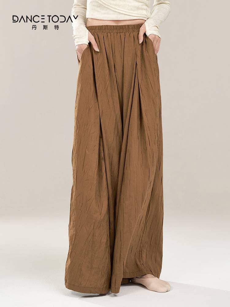 Dancetoday Classical Dance Practical Pants Species Grade Graduate Modern Chinese Dance Wide -leg Pants Children