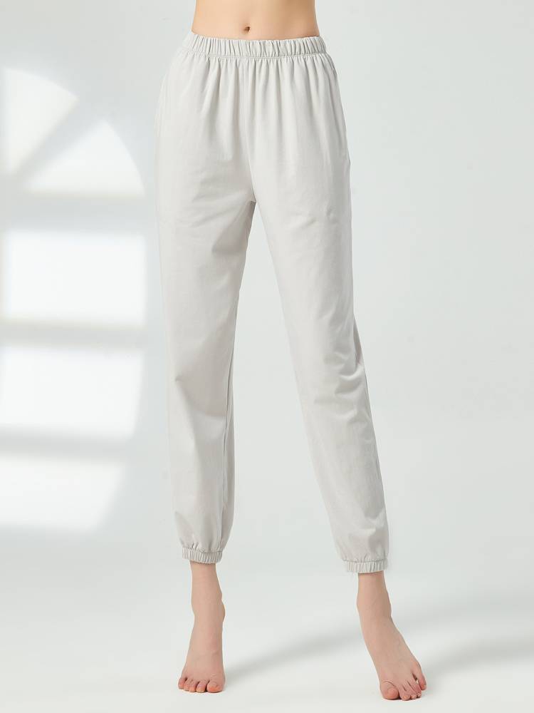 Modern dance pants body training clothing female thin cone dance pants classical dance carrot pants small feet long trousers summer