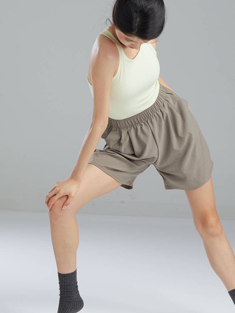 Dance Modern Dance Pants Pants Chinese Dance Dance Clothing Switching Symatic Skinth Short Skin Loose Wide Wide Pants