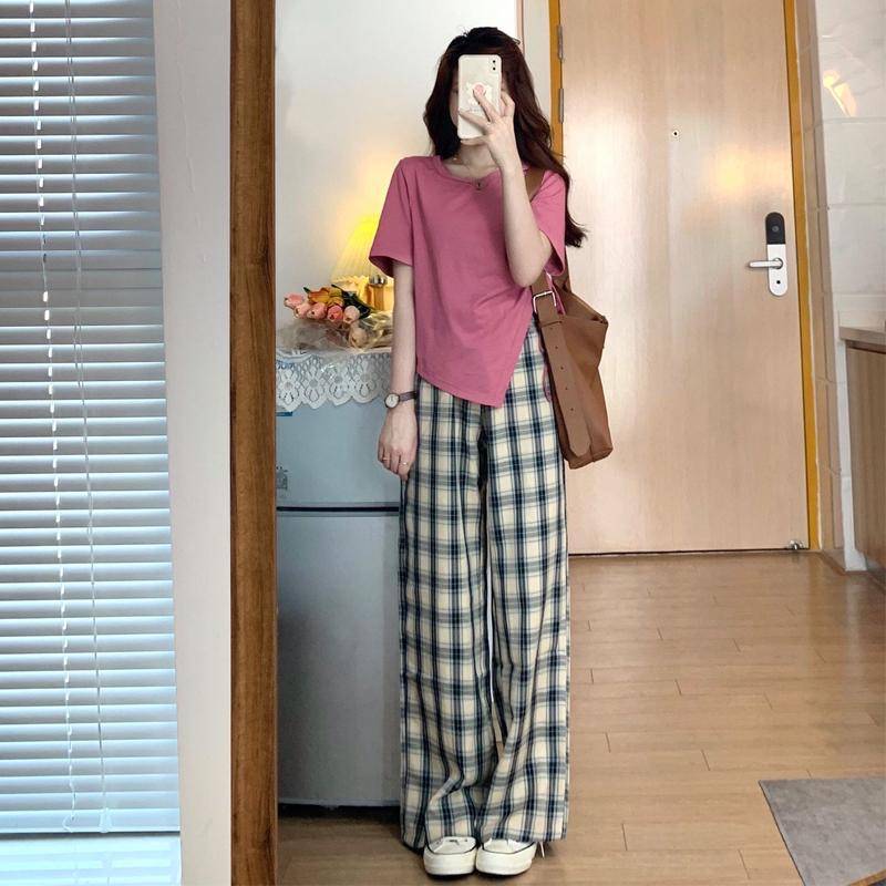 Jazz dance clothing female practicing summer loose student hip -hop hip -hop dance adult modern dance performance clothes
