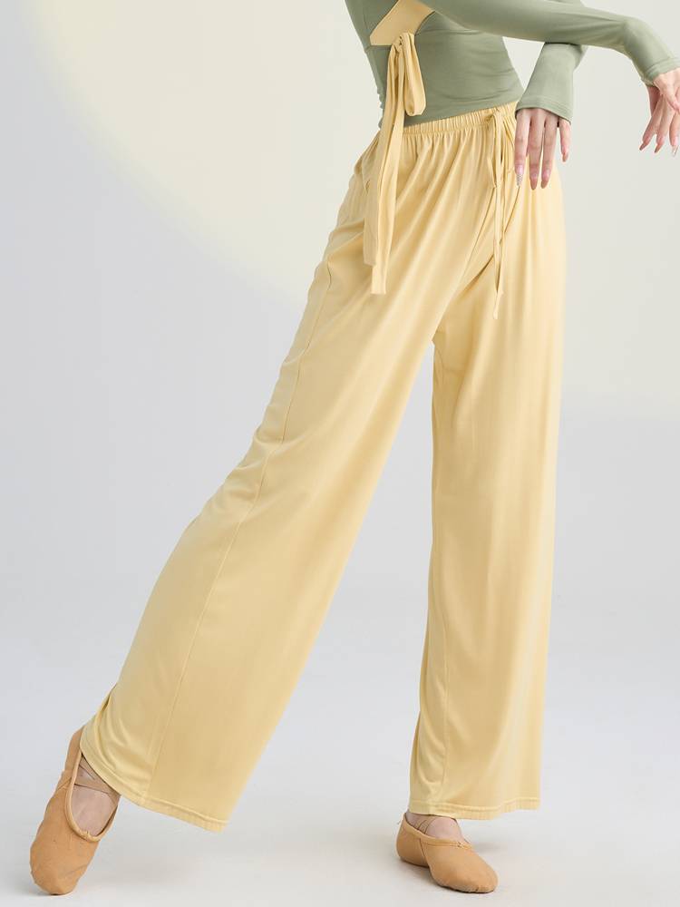 Literary Autumn Dance Student Pants Adult Clothing Watch Dressing Driven Moisturizer Modern Dance Collection Expedition