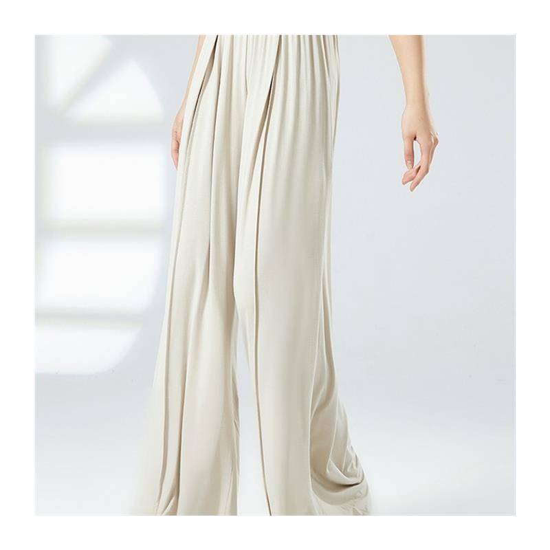 Modern dance pants straight pants dance dance clothes, Chinese dance shape, elegant wide leg pants classical dance exercises