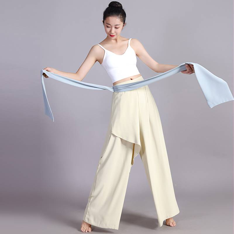Modern Dance Practice Pants Women's Loose and Extraorded Advanced Wide Lead Pants Classical Dance Clothing Jazz Performance