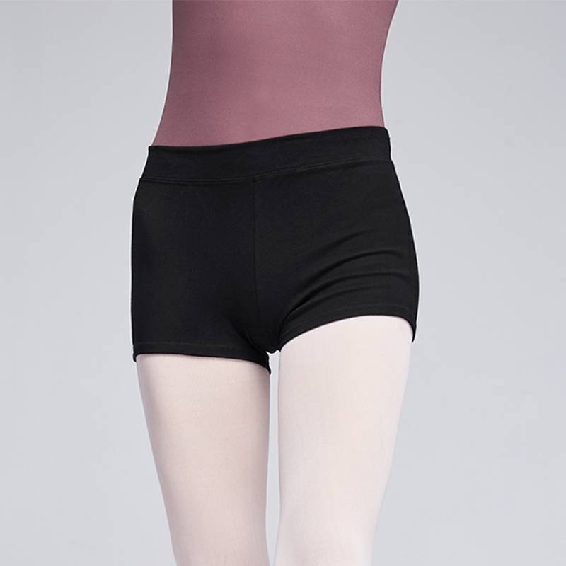 Dance pants female practice shorts modern dance tight ballet pants female low -waist flat dance pants triracle trousers