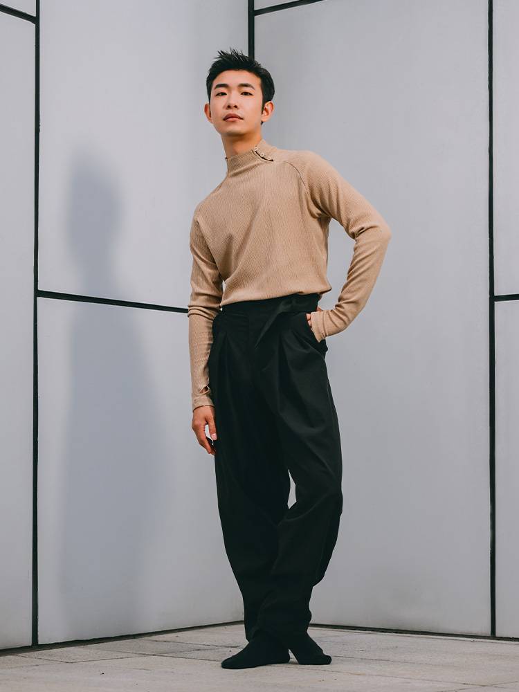 D388 Modern Dance Pine Pants Performance Dance Dance Training Pants Classical Dance Art Test Men and Women Trinker Hu Shen