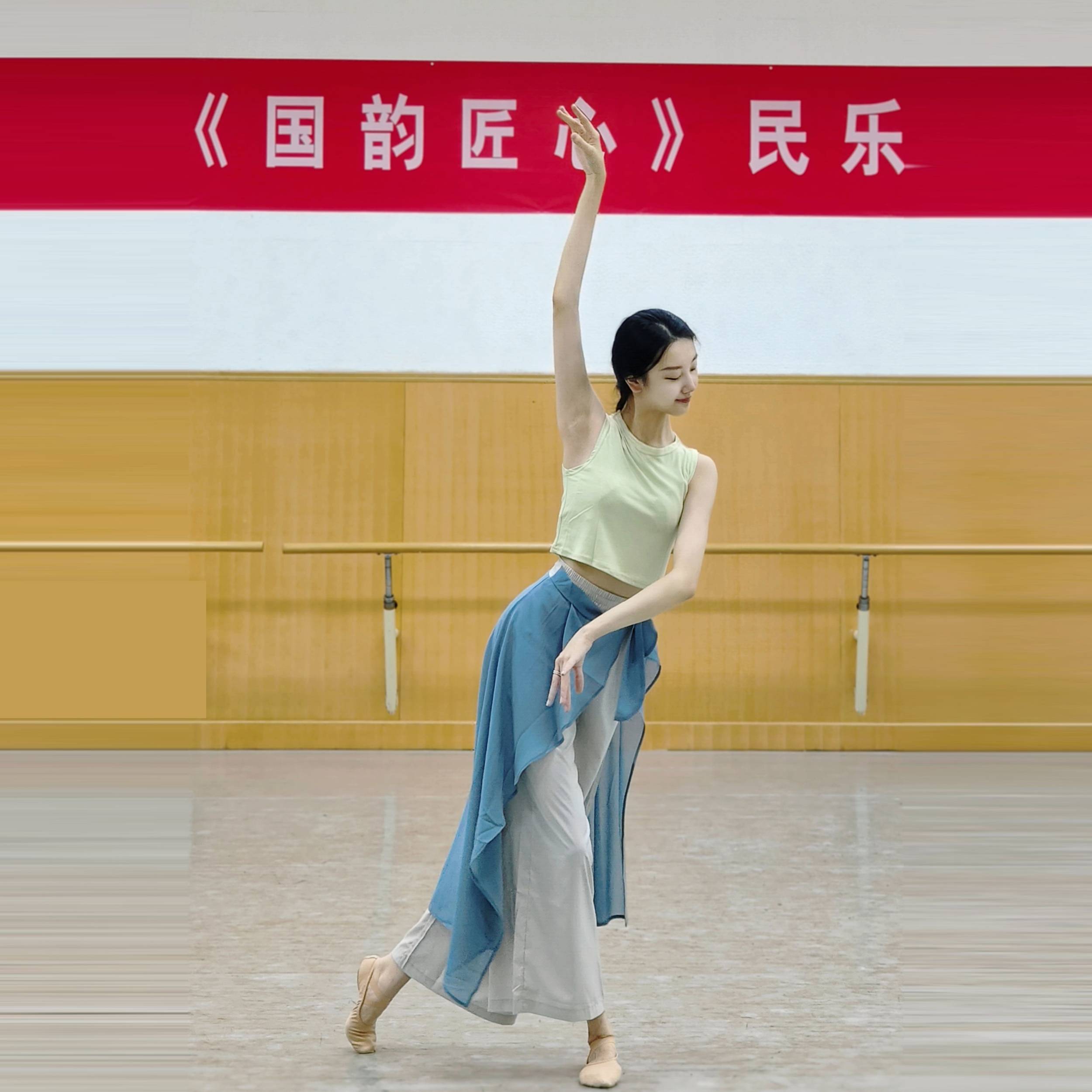 New Guofeng Dance Modern Ballet Classical Dance Dance Dance Dance Dance Dance Pants Performance Skirt Skirt Original New Performance Performance