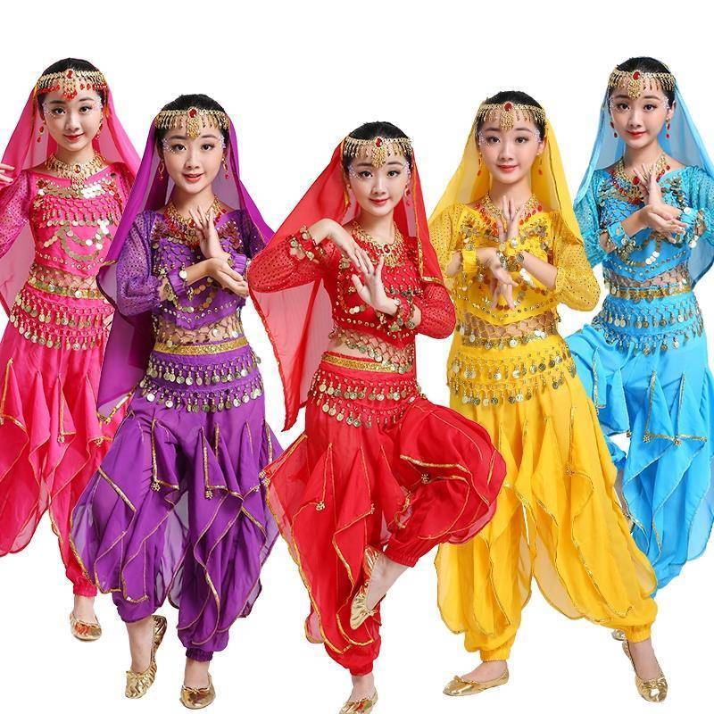 Children's Day Performance Service Cosplay Journey to the West, Tianzhu Girls Jade Rabbit Performing Dance Dance Belly Dance