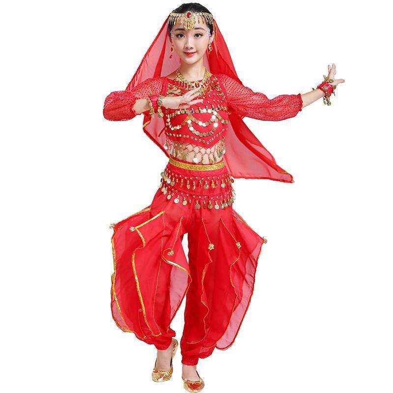 Children's Day Performance Service Cosplay Journey to the West, Tianzhu Girls Jade Rabbit Performing Dance Dance Belly Dance