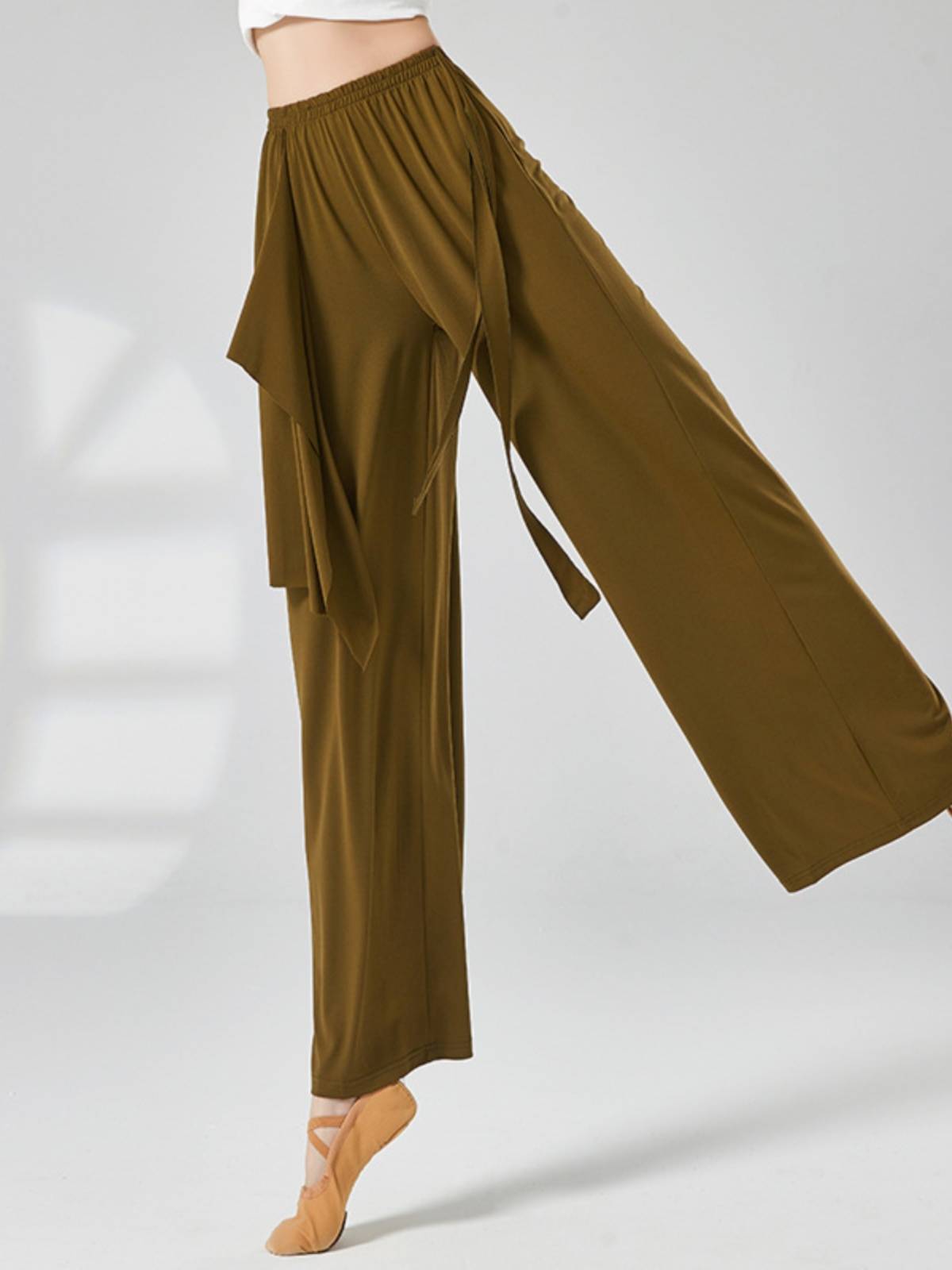 Queen Pants Classical Dance Loose Drifting Wide -leg Pants Modern Dance Practice Adult Performance Dance Training Dance Pants