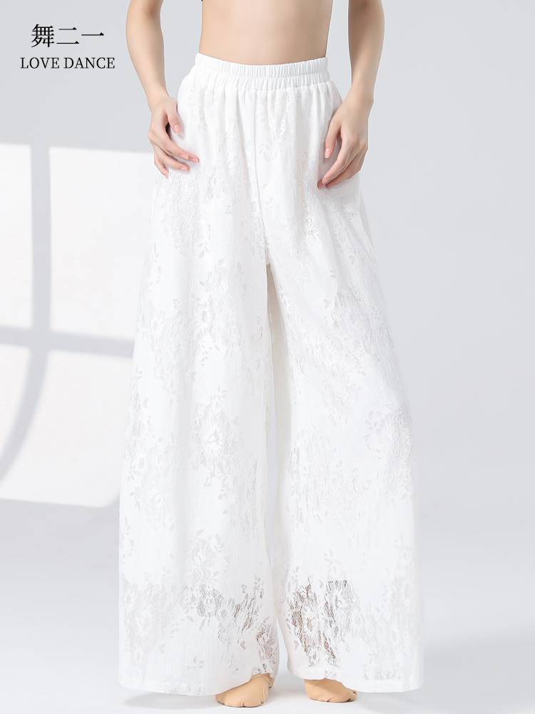 New classical dance feels elegant practice pants Chinese dance loose dance wide -leg pants national modern dance performance pants