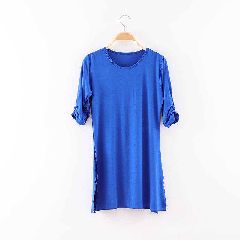 Do not retreat to female adult dance top in the cuff round neck modern dance exercise, classical dance top