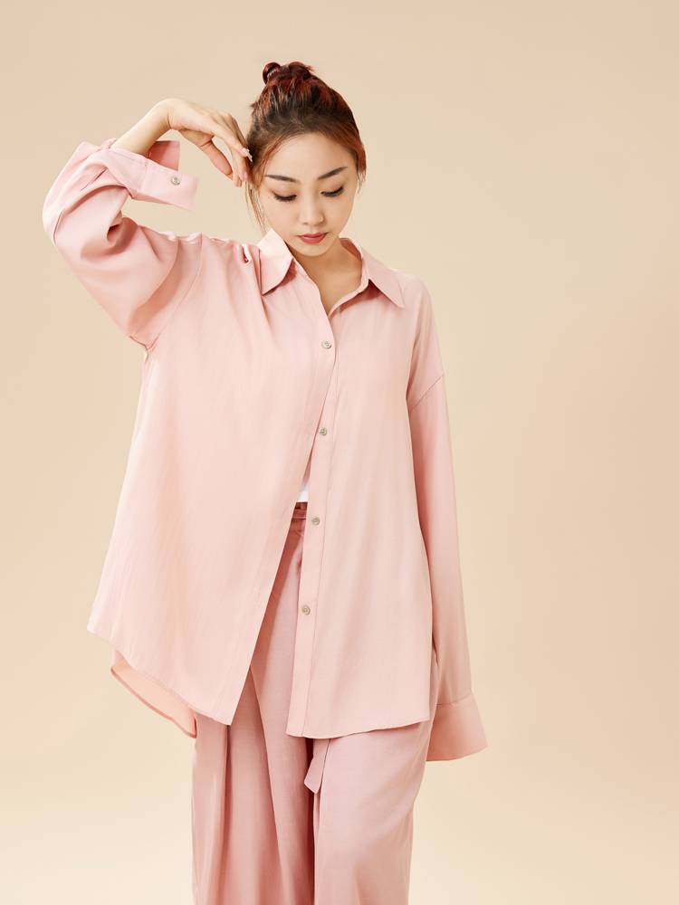 Modern dance service breathable temperament shirt performance performance uniform wide -leg pants professional college training suit suit
