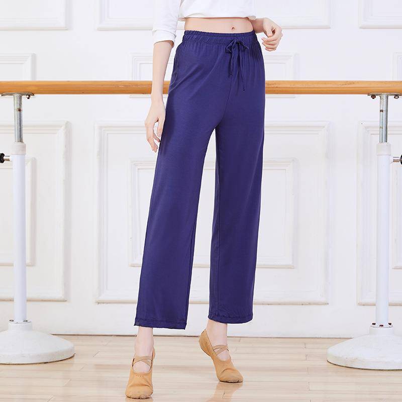 Dance pants women's wide adult loose body pants dance dancing ancient dance pants modern dance performance pants legs yogega pants