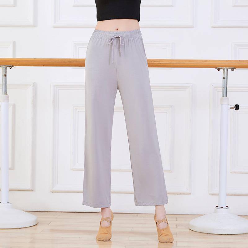 Dance pants women's wide adult loose body pants dance dancing ancient dance pants modern dance performance pants legs yogega pants
